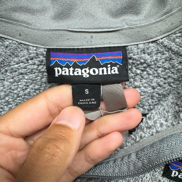 Patagonia Better Sweater 1/4-Zip Fleece, Women's (Grey) - Picture 4 of 6